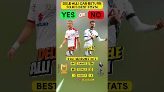 PRIME DELE ALLI GOALS AND ASSIST  footballnews [upl. by Egduj]