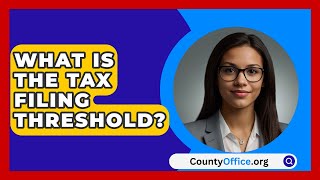 What Is the Tax Filing Threshold  CountyOfficeorg [upl. by Leroy]