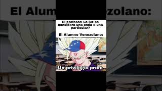 El alumno venezolano humor memes comedia xd [upl. by Yrrol]