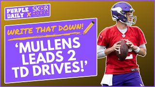 Minnesota Vikings preseason predictions Nick Mullens Will Reichard and more [upl. by Dibbrun808]