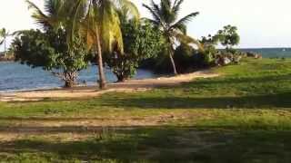 Plage du Bas du Fort Le Gosier Guadeloupe [upl. by Dworman]