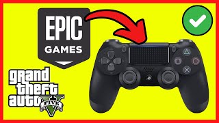 How To Play GTA V on Epic Games on PC With PS4 Controller Working Method [upl. by Mazlack]