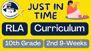 EPISD RLA HS Curriculum 10th Grade 2nd 9 Weeks [upl. by Iruahs]