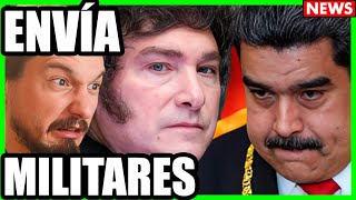 💥JAVIER MILEI envía MILITARES a VENEZUELA💥 [upl. by Tanner484]