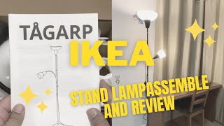 IKEA LAMP TÅGARP assemble [upl. by Behrens]