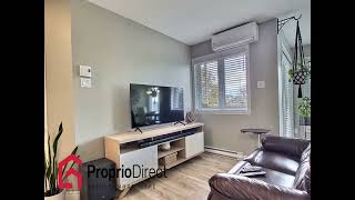 Appartement Charlesbourg 179 000  À vendre par Proprio Direct [upl. by Eiralc550]