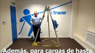 Trípode TRACPODE para espacios confinados de TRACTEL [upl. by Ahsienel]