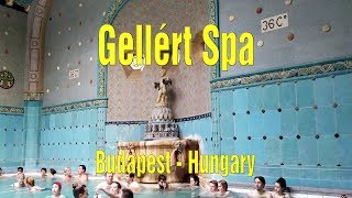 Gellért Spa  Budapest Hungary [upl. by Yrhcaz940]