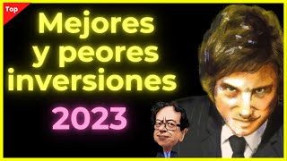 MEJORES Y PEORES INVERSIONES DE 2023 ¿invertir en 2024 [upl. by Enivid]