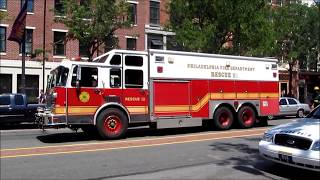 Philadelphia Fire Full Box Response Structure Fire [upl. by Ettenoj547]