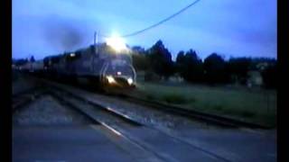 Conrail SD60I 5610 wK5LA Flatbush Ave Kingston NY [upl. by Keller124]