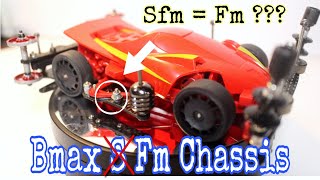 ミニ四駆 Build Bmax FM chassis step by step side damper damper style [upl. by Jair474]