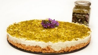 Cheesecake no bake al Pistacchio di Bronte  La Ricetta [upl. by Ronald]