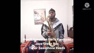 New Vandoren Java Green Box 30 Reeds by George Vail [upl. by Oecam133]