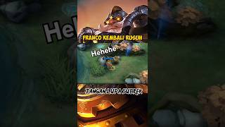 FRANCO EXEfranco rusuh buff mobilelegends francoexe mlbb shorts shortvideo [upl. by Sitelc]