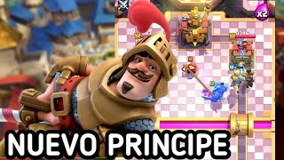 LOS 3 MEJORES MAZOS CON EL PRINCIPE EN CLASH ROYALE [upl. by Alrad]