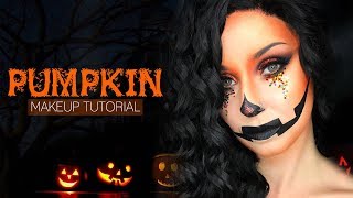 Citrouille Makeup HALLOWEEN 2017 [upl. by Nonna]