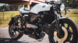 BMW K75 Cafe Racer  Full Build Timelapse [upl. by Atinauq210]