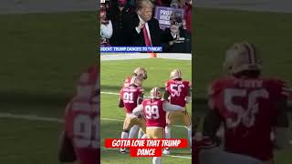 Nick Bosa  Gotta love that trump dance 🕺 [upl. by Attevaj]