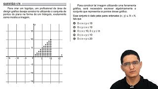 ENEM 2018  QUESTÃO 178  MATEMÁTICA  PROVA AMARELA  GEOMETRIA ANALÍTICA [upl. by Mikey]