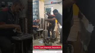 Drum Type Magnetic Separators  Veeraja Industries Pvt Ltd [upl. by Roots321]