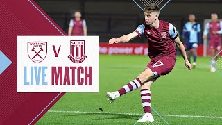 West Ham United U21 v Stoke City  Premier League 2  Live Match [upl. by Meerek548]