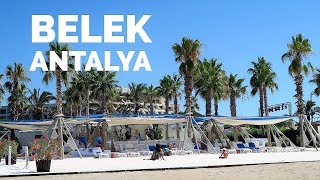 Belek Beach amp Beachfront Hotels  Antalya Turkey [upl. by Center]