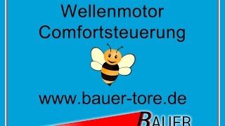 BAUER  Rolladen Wellenmotor Comfortsteuerung [upl. by Assirram]