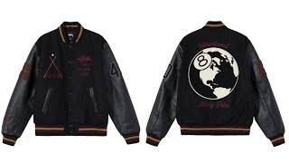 Stussy 40th Anniversary IST Varsity Jacket [upl. by Tonry]