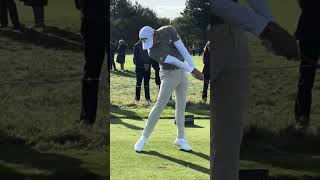 Rasmus Hojgaard Slow Motion Driver Swing golfswing golf [upl. by Beverlee897]