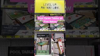 Game tables at Five Below 🩷 Fivebelow gametables familygames shopping haul fyp viralshorts [upl. by Ahker208]