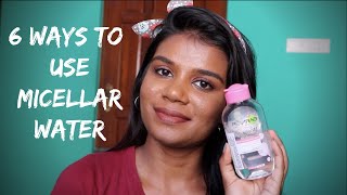 6 WAYS TO USE MICELLAR WATER [upl. by Loriner]