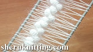 Hairpin Crochet Beautiful Strips Tutorial 21 Puff Stitches in the Middle [upl. by Ethel]