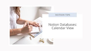 Notion Databases Calendar View [upl. by Nahc]