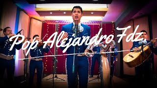 Popurrí Alejandro Fernández  Caballeros desde el estudio  Mariachi Caballeros de México [upl. by Anerahs]