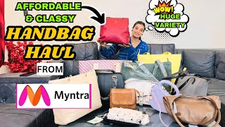 13 MYNTRA HANDBAG HAUL😍 [upl. by Lundgren164]