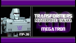 Transformers  quotMasterpiece Takaraquot MP36 Megatron Review [upl. by Aerdma186]