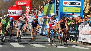 Coppi e Bartali 2015  3ª tappa  vittoria di Francesco Chicchi [upl. by Civ]