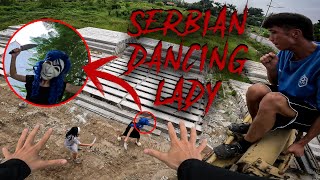 SERBIAN DANCING LADY REAL LIFE ESCAPE 220  Horror Parkour Pov Short  Bubbles 3Run [upl. by Sheri217]