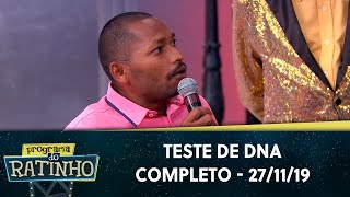 Teste de DNA  Completo  Programa do Ratinho 271119 [upl. by Anahgem480]