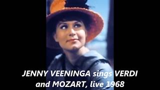 JENNIE VEENINGA sings VERDI and MOZART live 1968 [upl. by Eigriv]