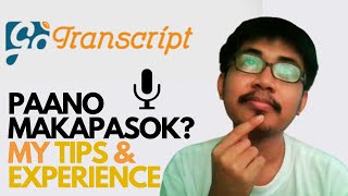 Paano Makapasok sa GoTranscript Sharing My Experience [upl. by Draper582]