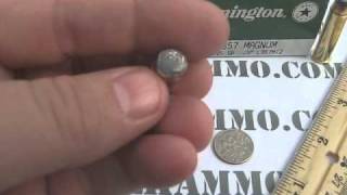 357 Magnum  Remington UMC  125 Gr JSP Ammo Test [upl. by Ynamad37]