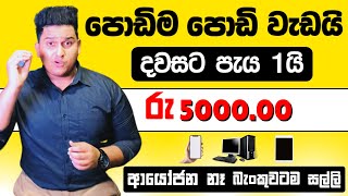 How to Earn EMoney Online Sinhala  Hive Micro Earn Money  Task Complete Job  Mission Cash [upl. by Asiret667]