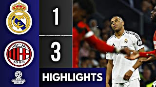 Real Madrid VS AC Milan  Highlights  Champions League  6 November 2024 [upl. by Anayk67]