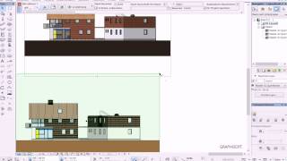 Archicad 16 Bildschraffur in Ansicht Ansätze [upl. by Bekelja792]