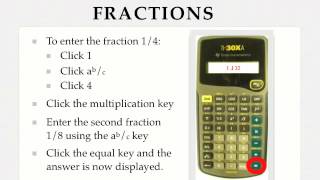 Calculator Use Multiplying and Dividing Fractions [upl. by Tavie]