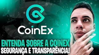 COINEX  A MELHOR E MAIS SEGURA EXCHANGE PARA USAR  Confira [upl. by Lobiv]