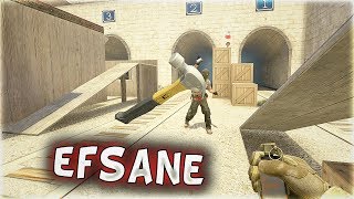 KAFAYA ÇEKİÇ ATARAK VS ATIYORUZ EKİP İLE EFSANE HARİTA  CSGO [upl. by Ixel780]