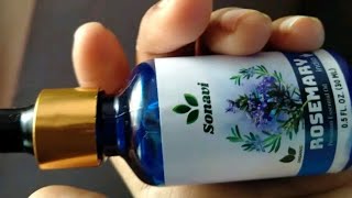 Sonavi Rosemary Serum Information And Review In Hindi [upl. by Thomasina]